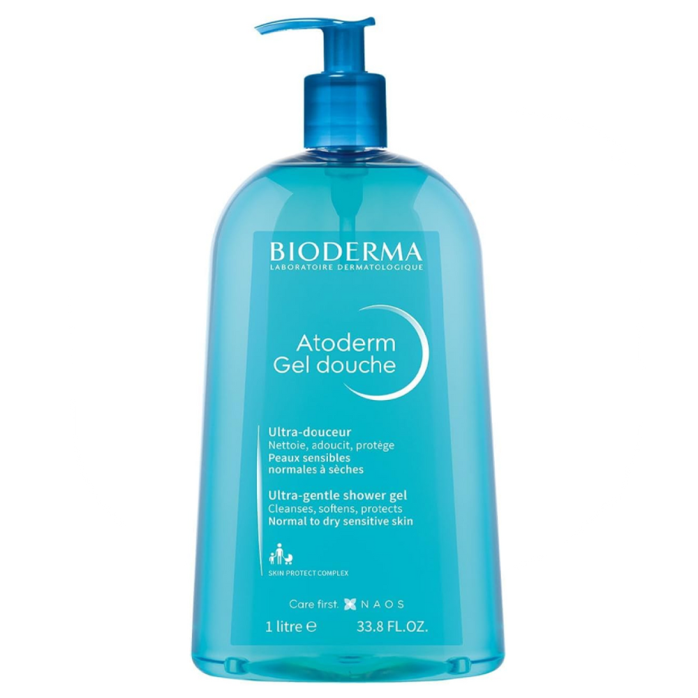 Bioderma Atoderm Gel Douche Gentle Shower Gel - 1L