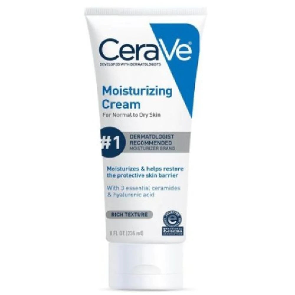 CeraVe Moisturizing Cream for Dry Skin Tube