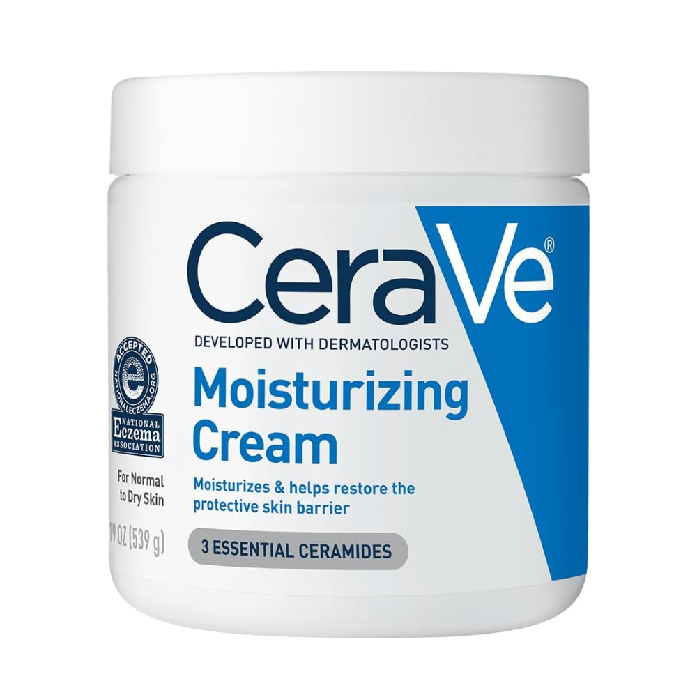 CeraVe Moisturizing Cream for Face and Body for Normal to Dry Skin