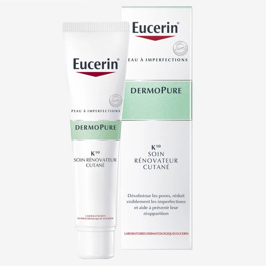 Eucerin DermoPurifyer Cream for reducing
pores and acne