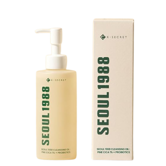 K-SECRET SEOUL 1988 Cleansing Oil  Pine Cica 1% + Probiotics
