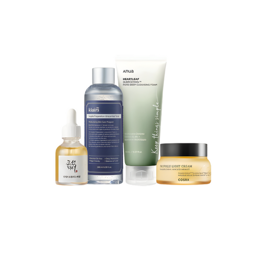 Korean Skincare Set for Oily Skin