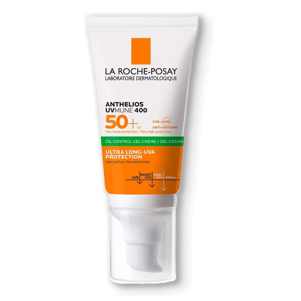 La Roche-Posay, Anthelios Xl Spf50+, Dry Touch Gel Cream Anti-Shine, For Oily Skin