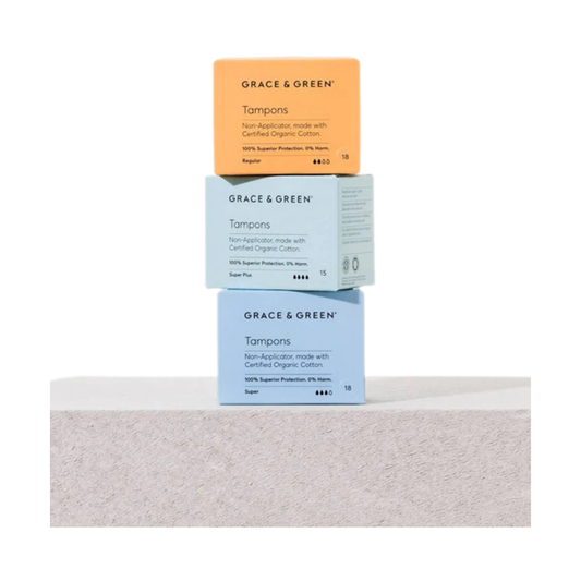 Organic Non Applicator Tampons - Super