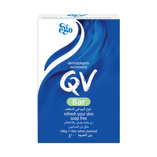 QV Soap Bar Fragrance Free 100g