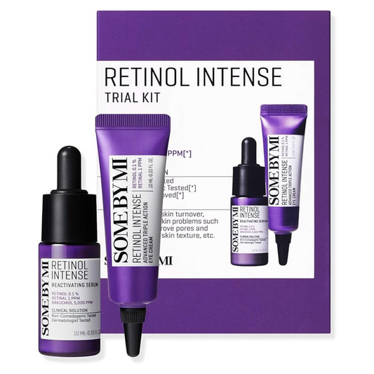 Some By Mi Retinol Intense Trial Kit (Retinol Eye Cream 10ml + Retinol Serum 10ml)
