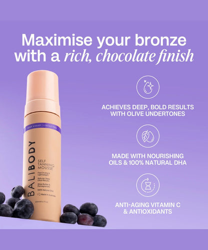 Bali Body Deep Violet Self Tanning Mousse 