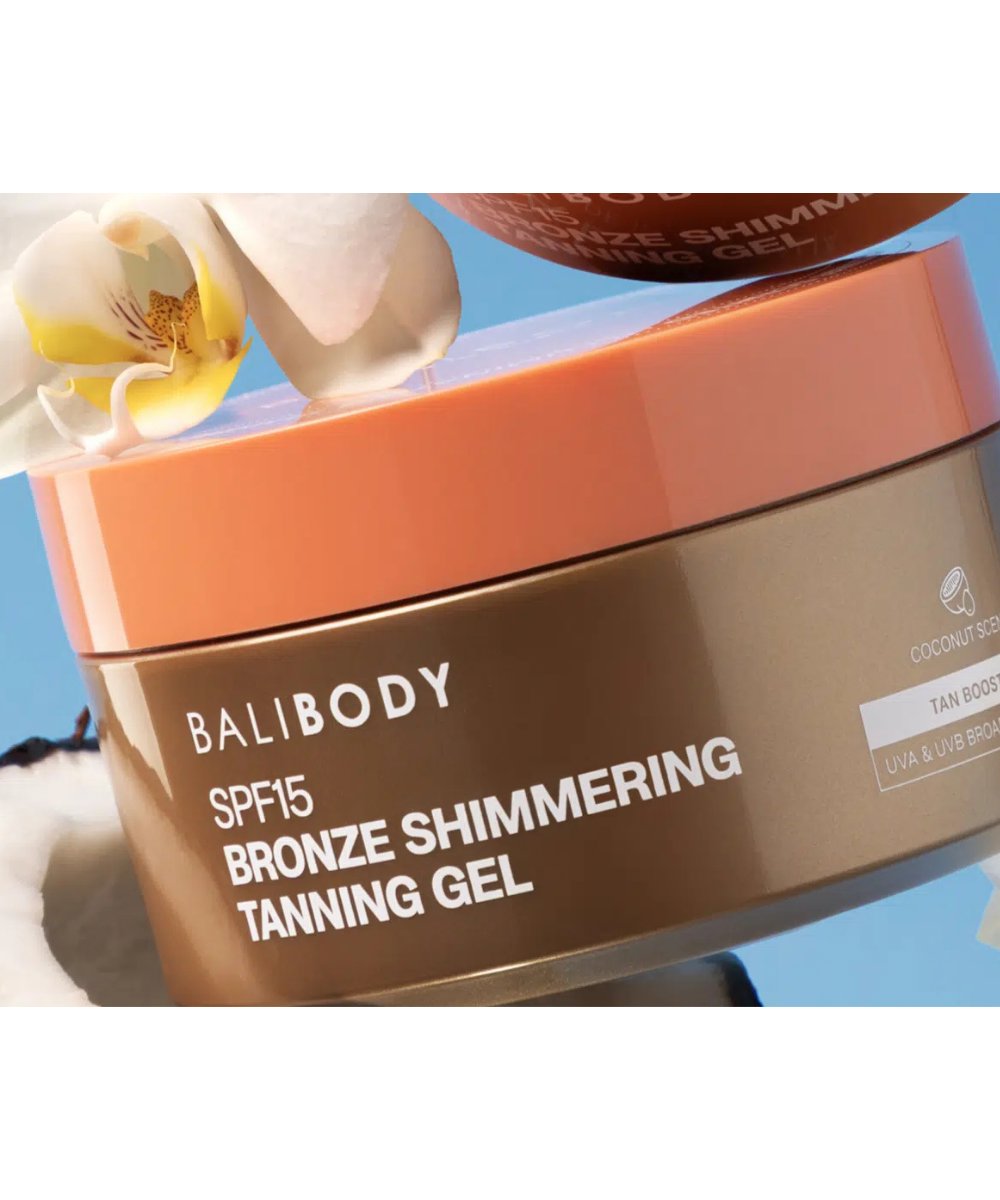 Bali Body Shimmering Tanning Gel SPF15 