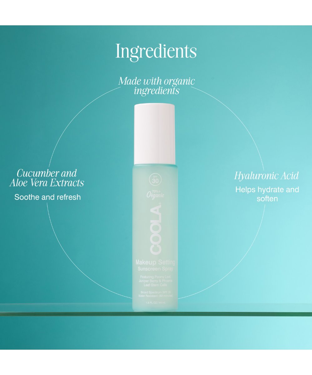 COOLA Makeup Setting Spray SPF 30 