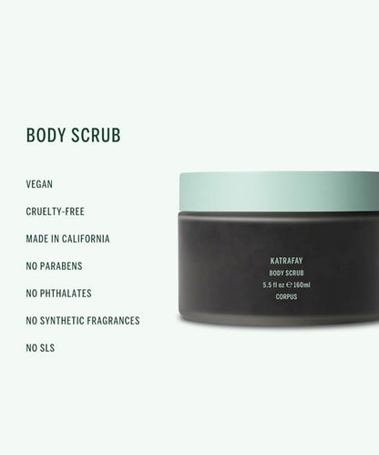 CORPUS Naturals Natural Plant based Natural Body Scrub - Katrafay 