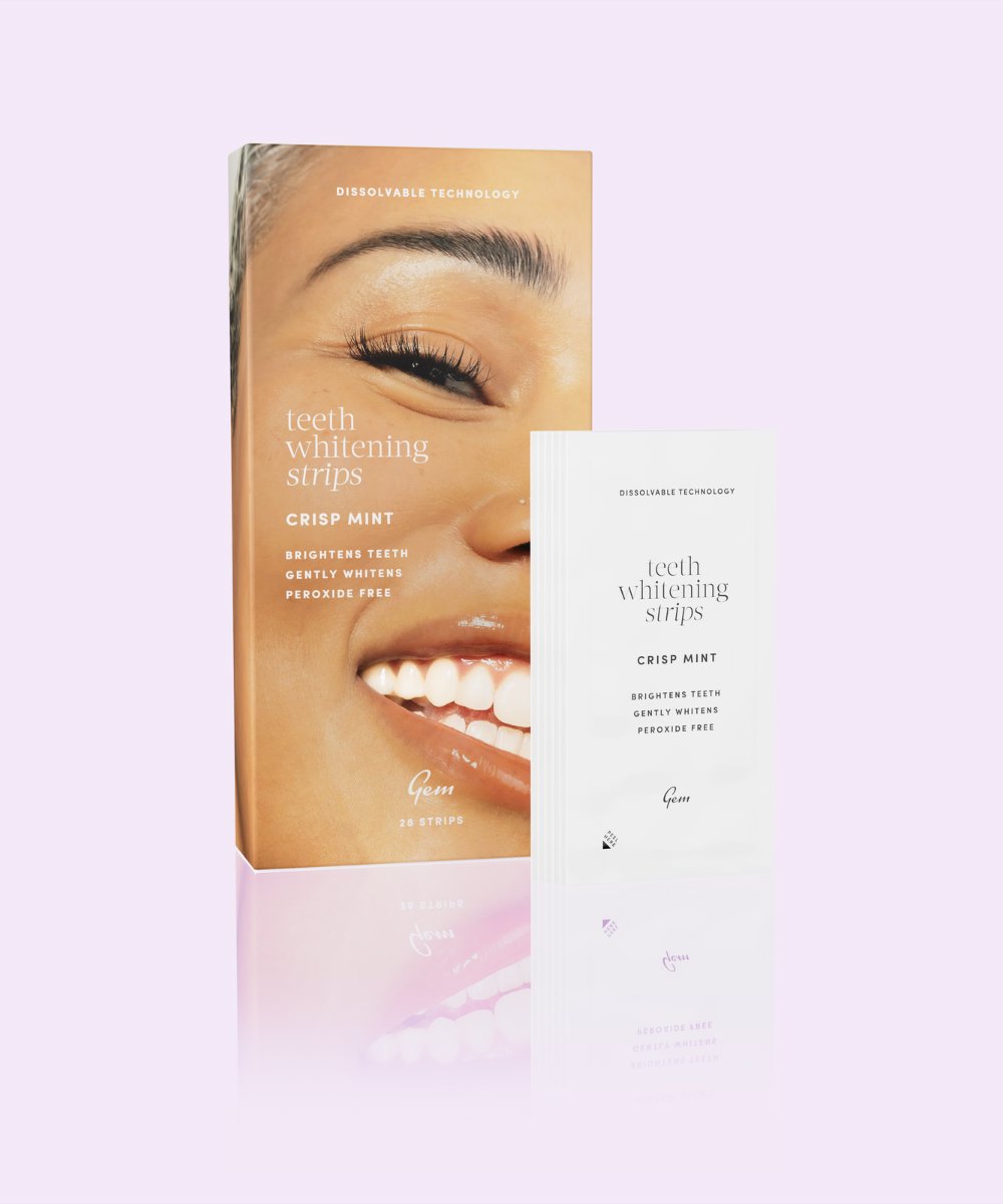 Gem Teeth Whitening Strips - 28 Satchets 