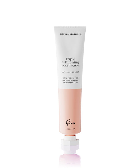 Gem Triple Whitening Toothpaste Watermelon Mint 