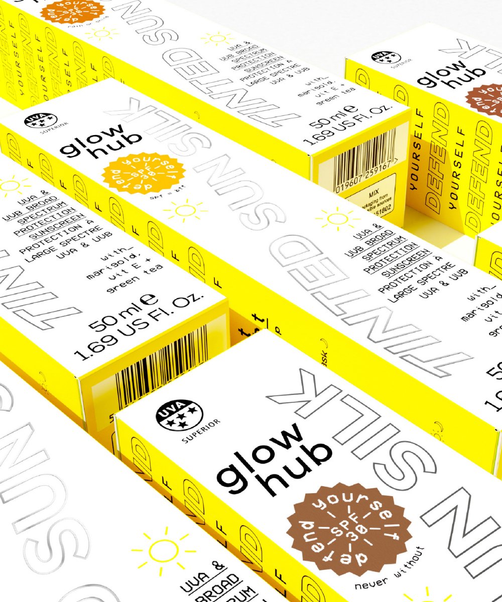 Glow Hub Glow Hub Defend Yourself Face Sunscreen Tinted SPF30 