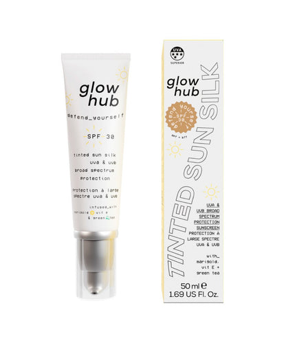 Glow Hub Glow Hub Defend Yourself Face Sunscreen Tinted SPF30 SPF = BFF 