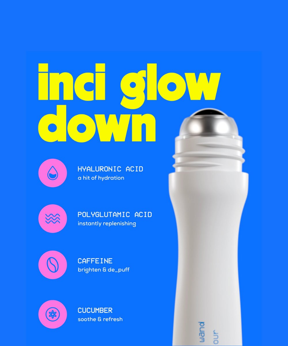 Glow Hub Glow Hub Hydration Hero Eye Wand 15ml 