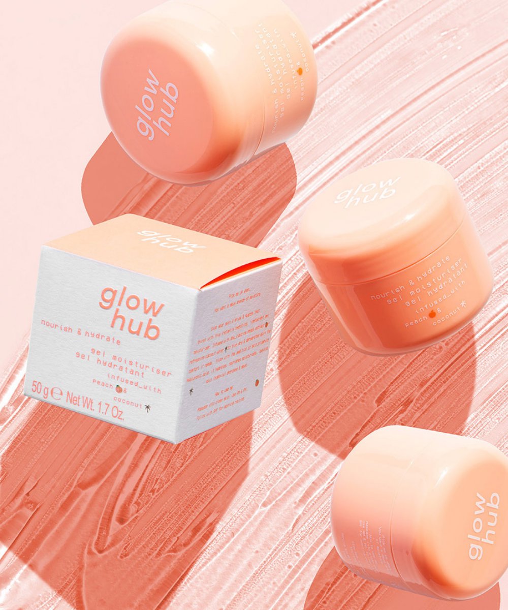 Glow Hub Glow Hub Nourish & Hydrate Gel Moisturiser 50g 