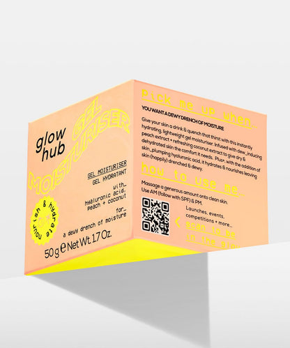 Glow Hub Glow Hub Nourish & Hydrate Gel Moisturiser 50g 