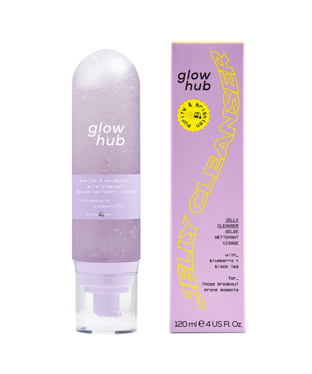 Glow Hub Glow Hub Purify & Brighten Jelly Cleanser 120ml 