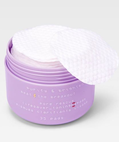 Glow Hub Glow Hub Purify & Brighten Pore Rescue Toning Pads 35pk 