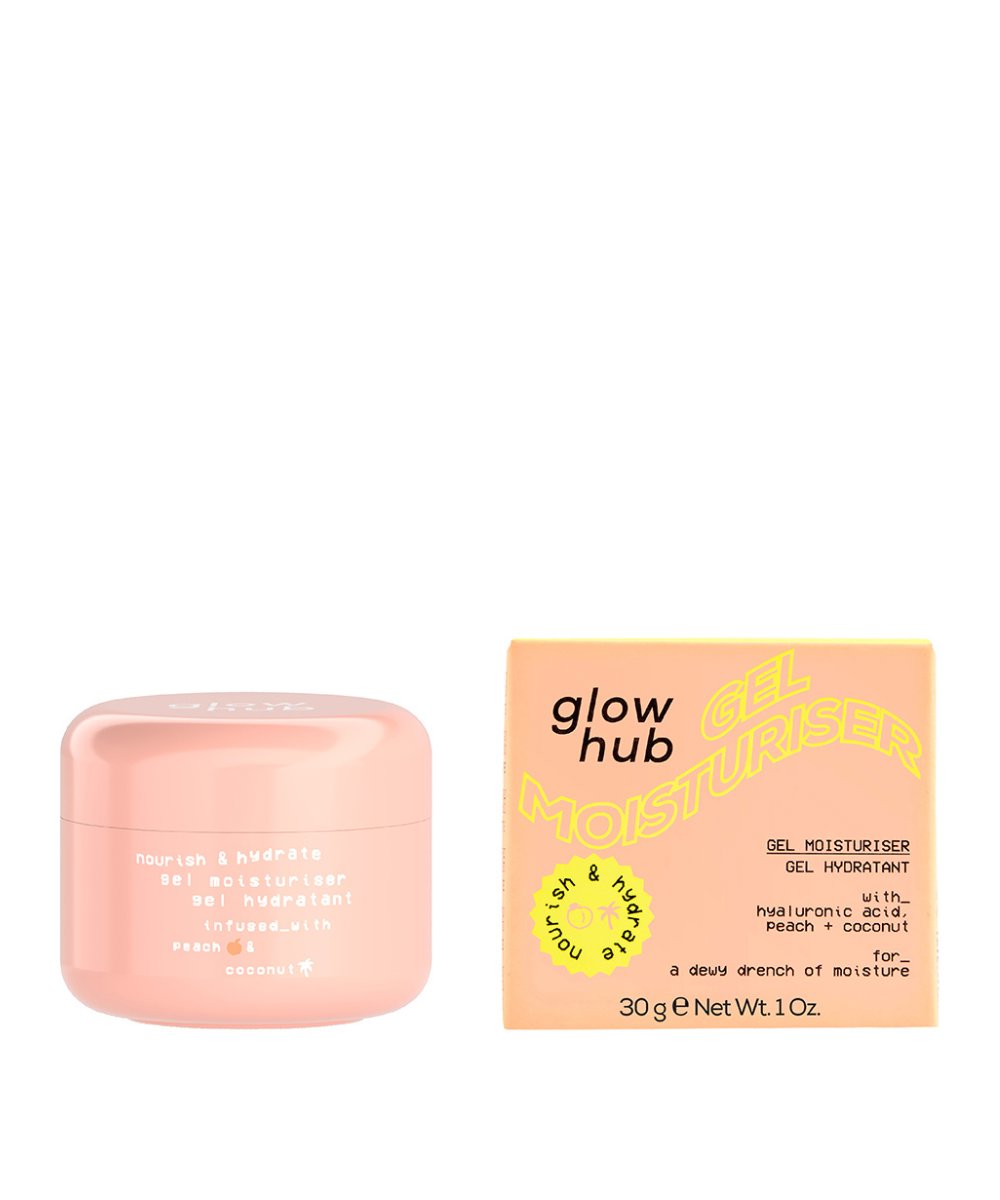 Glow Hub Mini Nourish & Hydrate Gel Moisturiser 30g 