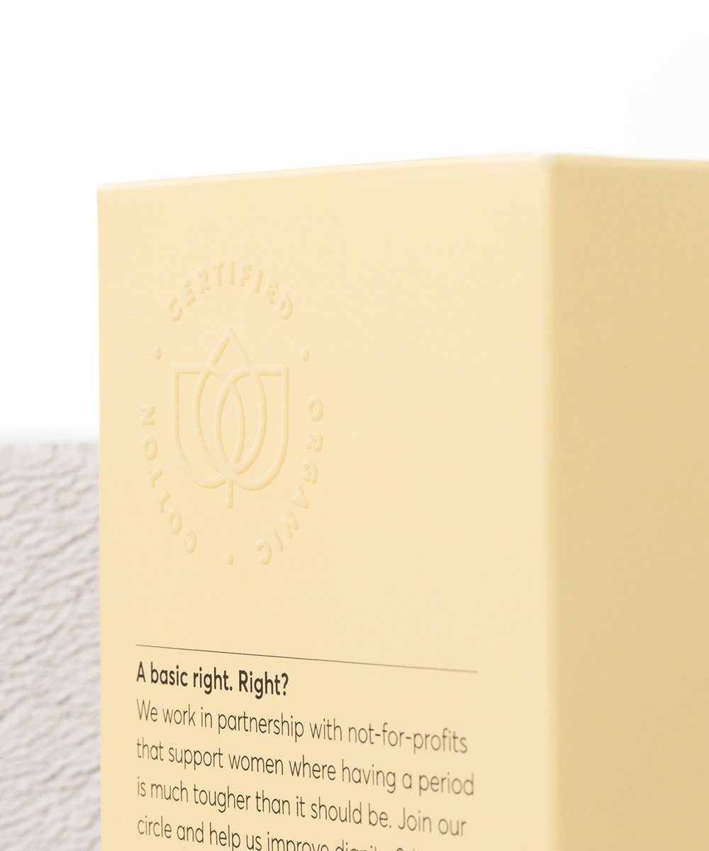 Grace & Green Organic Ultra-Thin Pads With Wings - Day 