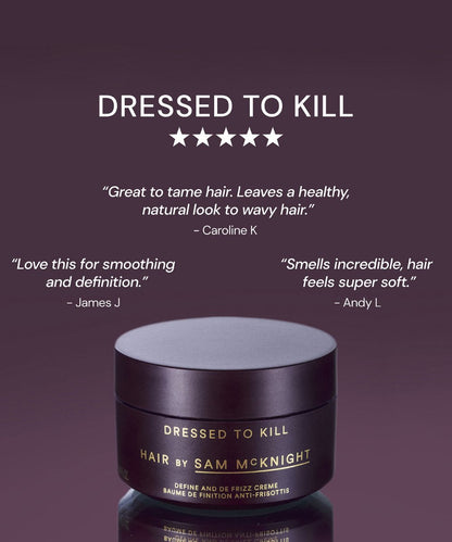 Hair by Sam McKnight Dressed to Kill Define & Defrizz Creme 