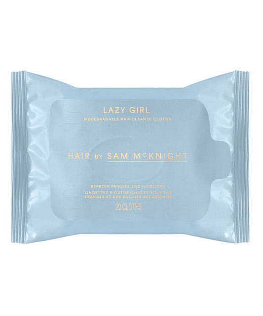 Hair by Sam McKnight Lazy Girl Biodegradable Hair Cleanse Cloths 