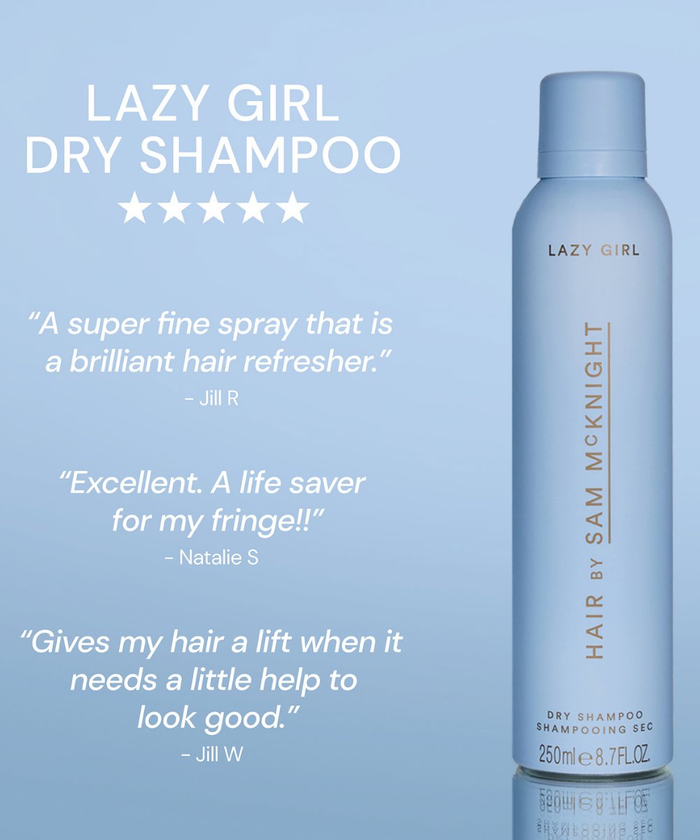 Hair by Sam McKnight Lazy Girl Dry Shampoo 