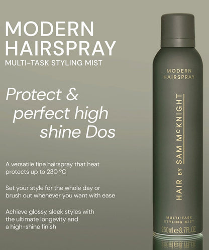 Hair by Sam McKnight Modern Hairspray Multi-Tasking Styling Mist 