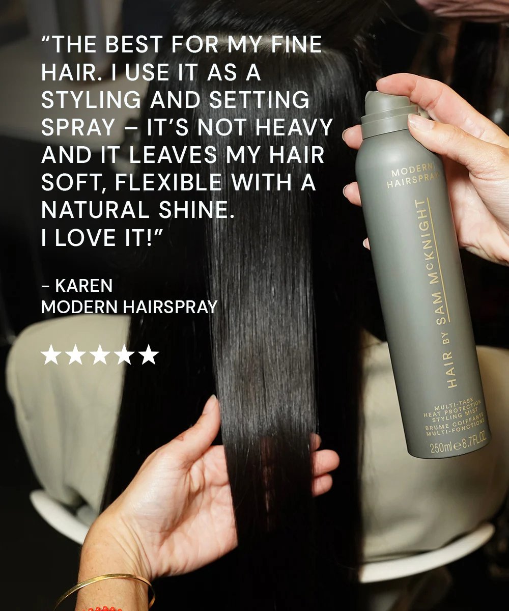 Hair by Sam McKnight Modern Hairspray Multi-Tasking Styling Mist 