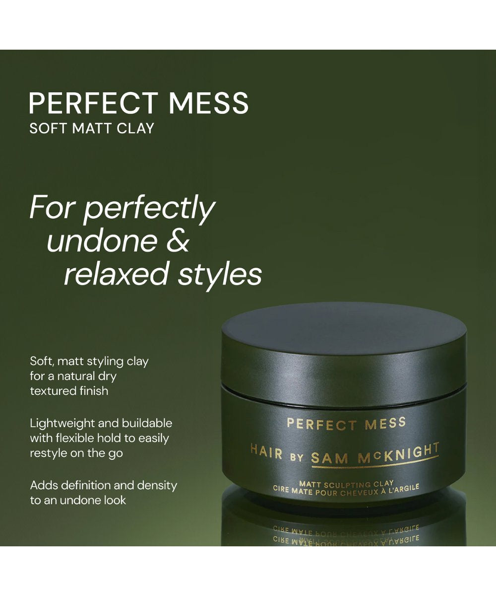 Hair by Sam McKnight Perfect Mess Matt Sculpting Clay 