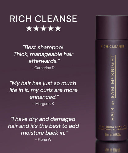 Hair by Sam McKnight Rich Cleansing Colour Protecting Shampoo 