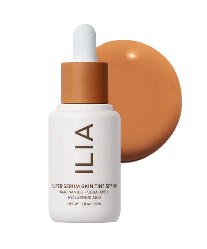 ILIA Super Serum Skin Tint SPF 40 ST14 Dominica - Deep with Neutral Undertones 