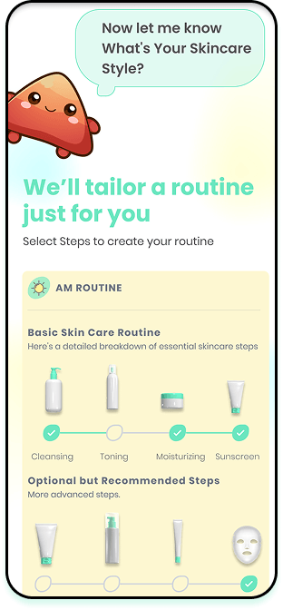 Smart ingredients app screen