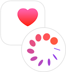 Cycle tracking app icon