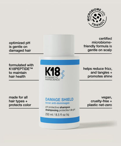 K18 Damage Shield pH Protective Shampoo 