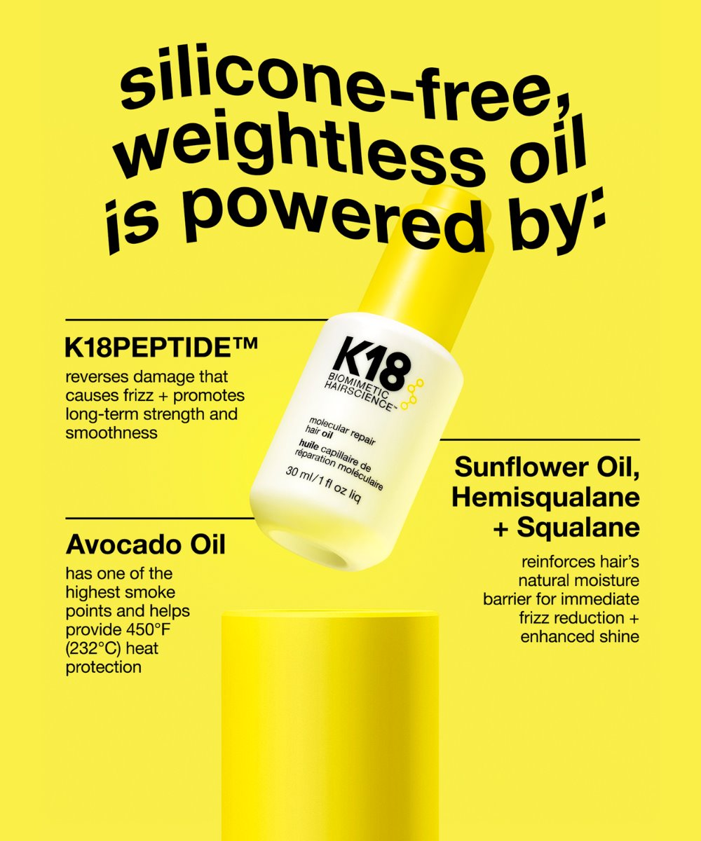 K18 K18 Molecular Repair Hair Oil 