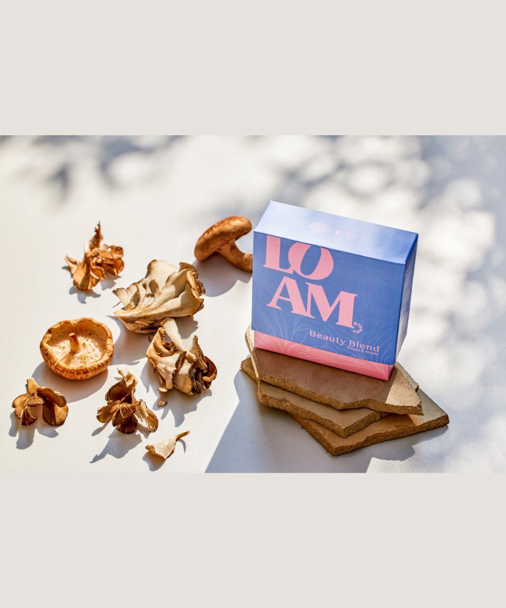 LOAM Beauty Blend - Maitake & Shiitake Organic Extract Powder 