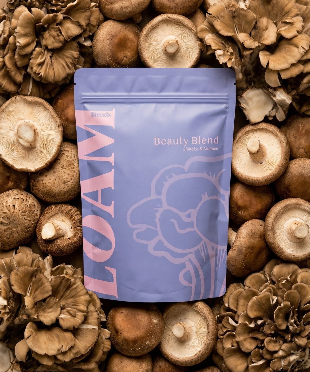 LOAM Beauty Blend - Maitake & Shiitake Organic Extract Powder 