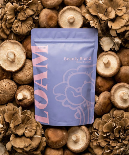 LOAM Beauty Blend - Maitake & Shiitake Organic Extract Powder 