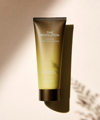 MISSHA Time Revolution Artemisia Pack Foam Cleanser 