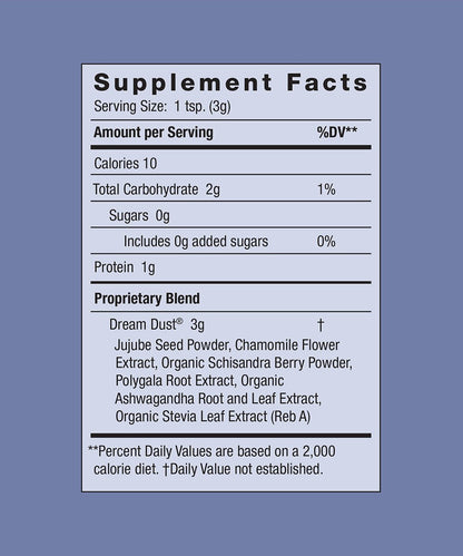 Moon Juice DREAM DUST JAR Adaptogens For Sleep 