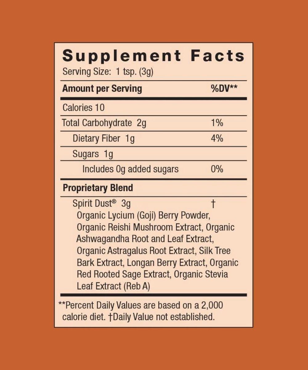 Moon Juice SPIRIT DUST Adaptogens for Mood 