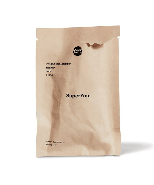 Moon Juice SUPERYOU Adaptogen Supplement 30 Day Refill Sleeve 
