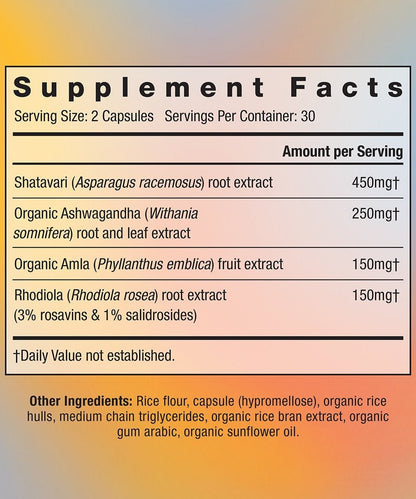 Moon Juice SUPERYOU Adaptogen Supplement 30 Day Refill Sleeve 