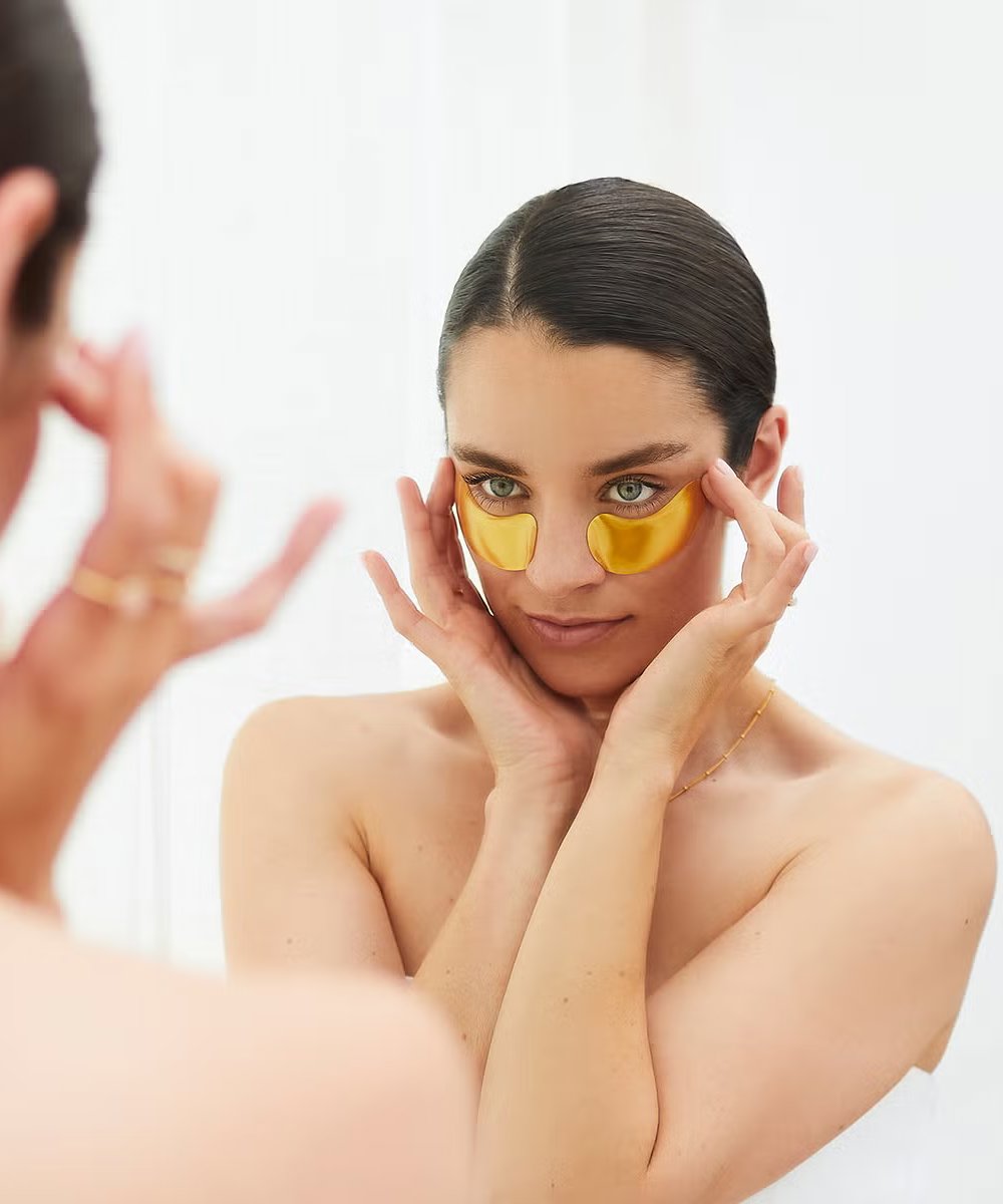 MZ Skin Hydra-Bright Gold Eye Mask Single 