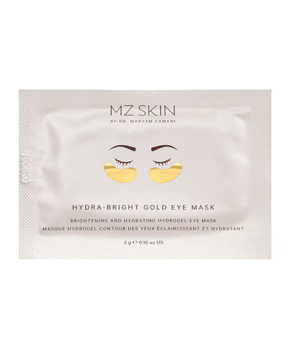 MZ Skin Hydra-Bright Gold Eye Mask Single 