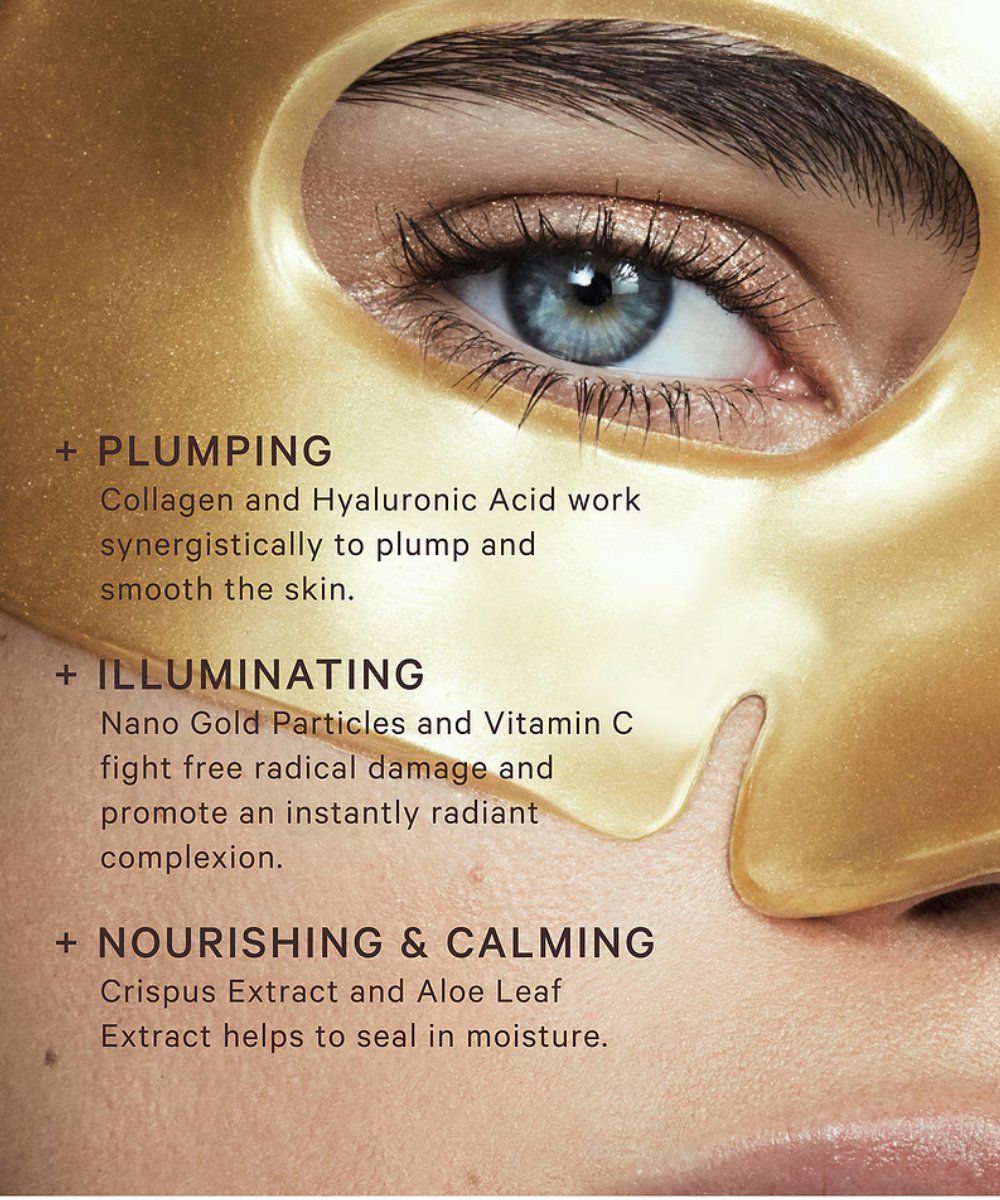 MZ Skin Hydra-Lift Golden Facial Treatment Mask 