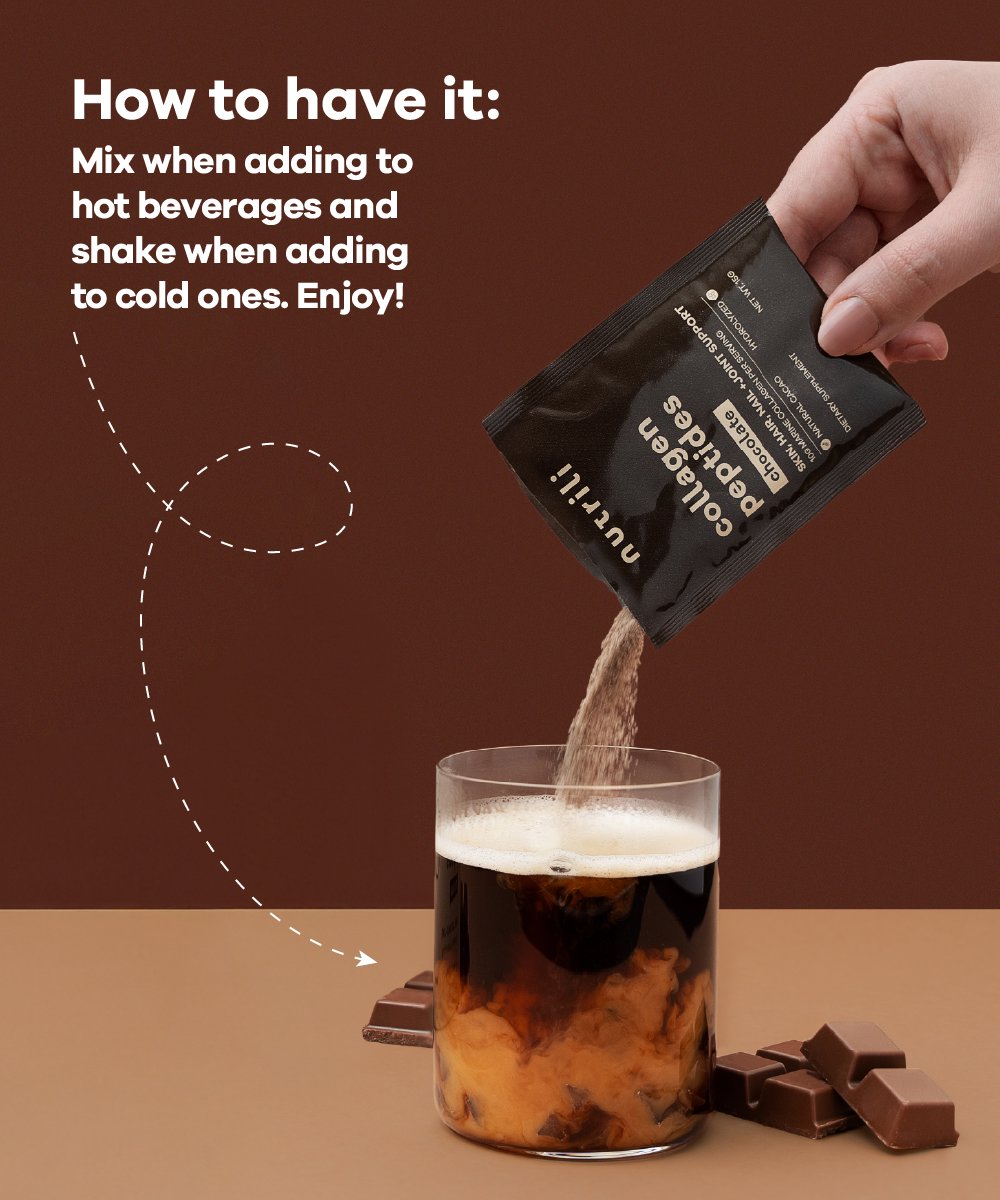 Nutrili Marine Collagen Peptides Chocolate 