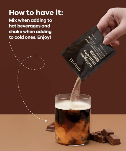 Nutrili Marine Collagen Peptides Chocolate 